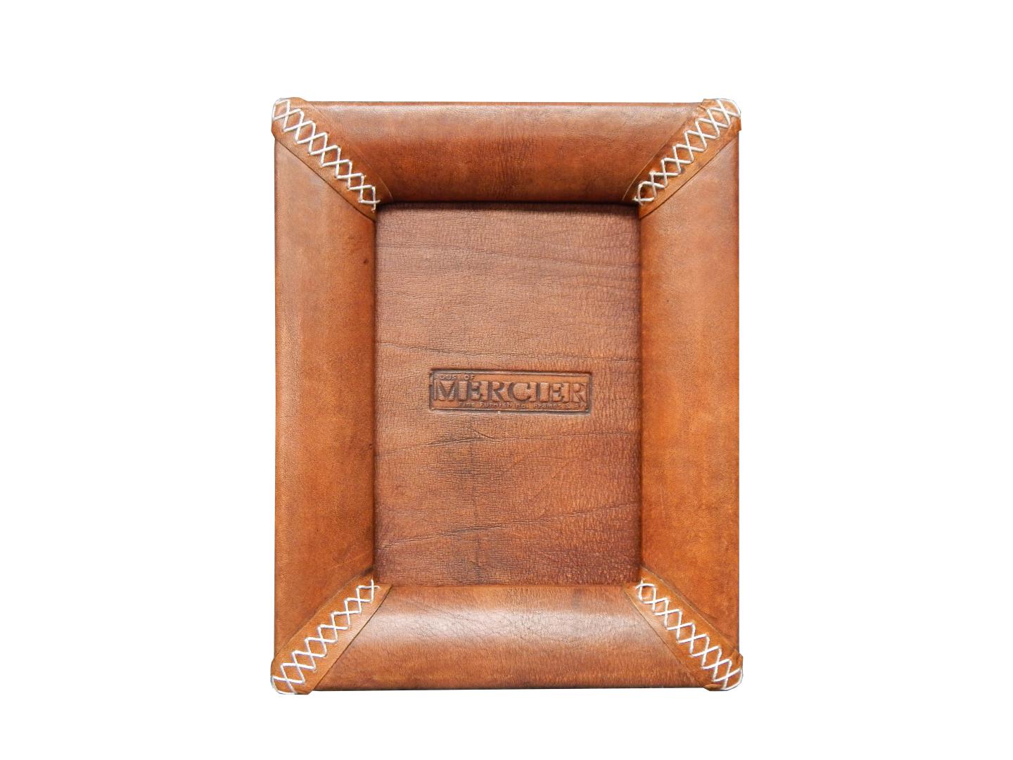 leather photo frame